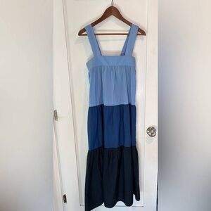 Colorblock Maxi Dress